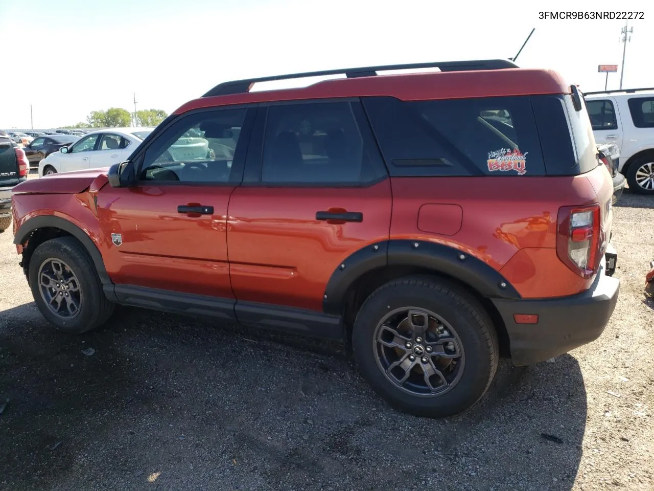 2022 Ford Bronco Sport Big Bend VIN: 3FMCR9B63NRD22272 Lot: 57947224