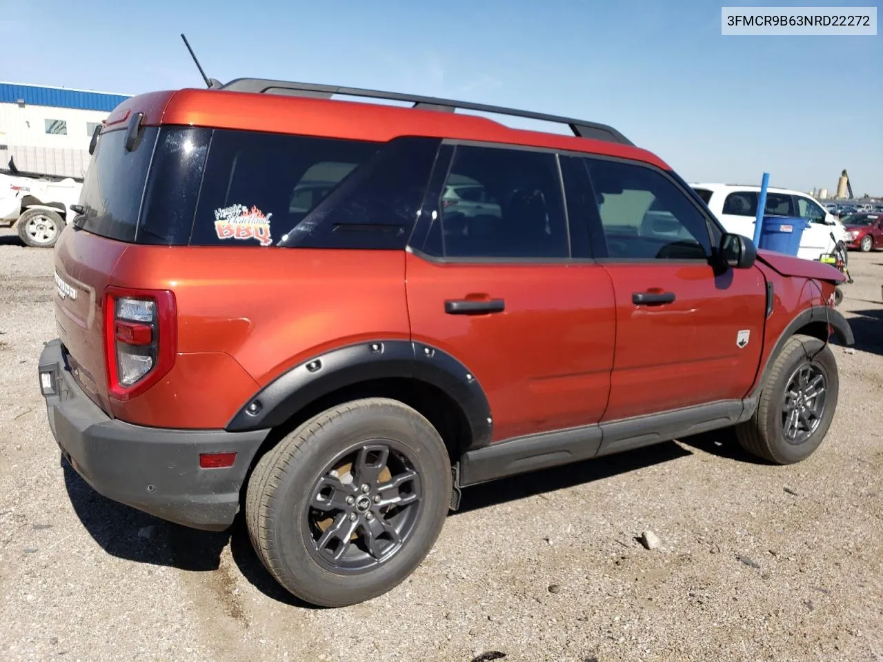 2022 Ford Bronco Sport Big Bend VIN: 3FMCR9B63NRD22272 Lot: 57947224