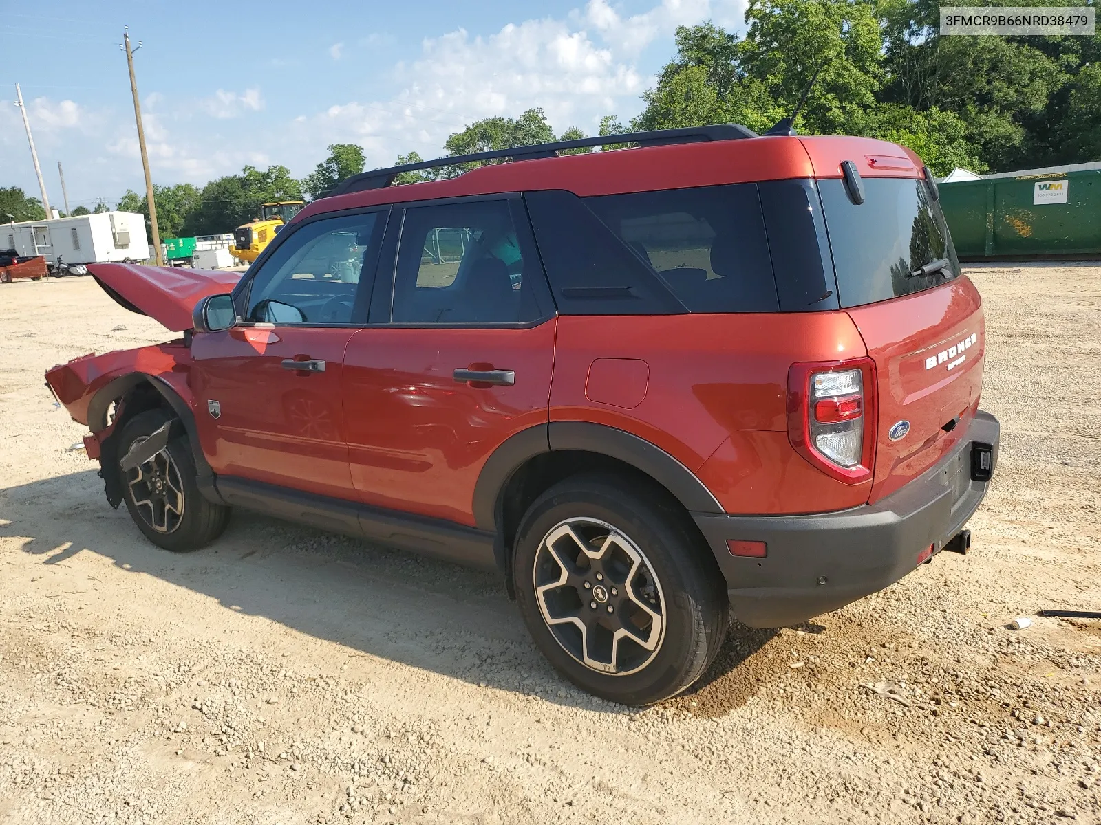 2022 Ford Bronco Sport Big Bend VIN: 3FMCR9B66NRD38479 Lot: 57968444