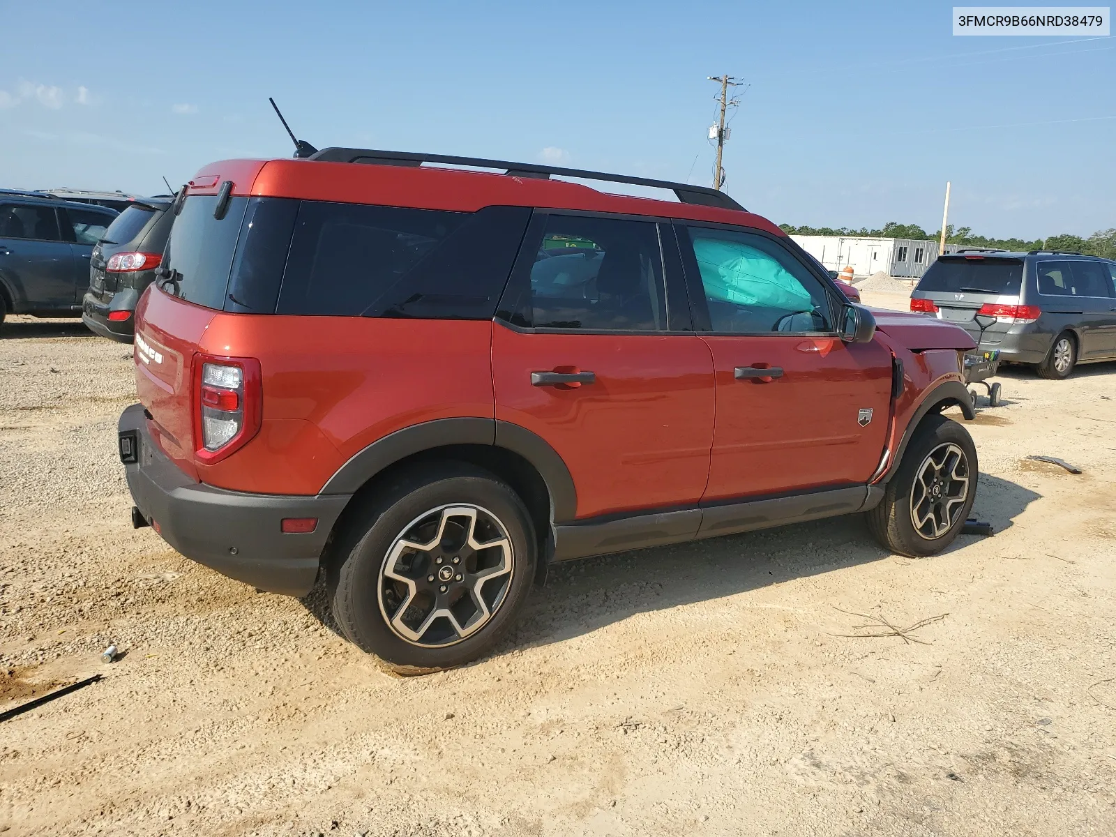 2022 Ford Bronco Sport Big Bend VIN: 3FMCR9B66NRD38479 Lot: 57968444