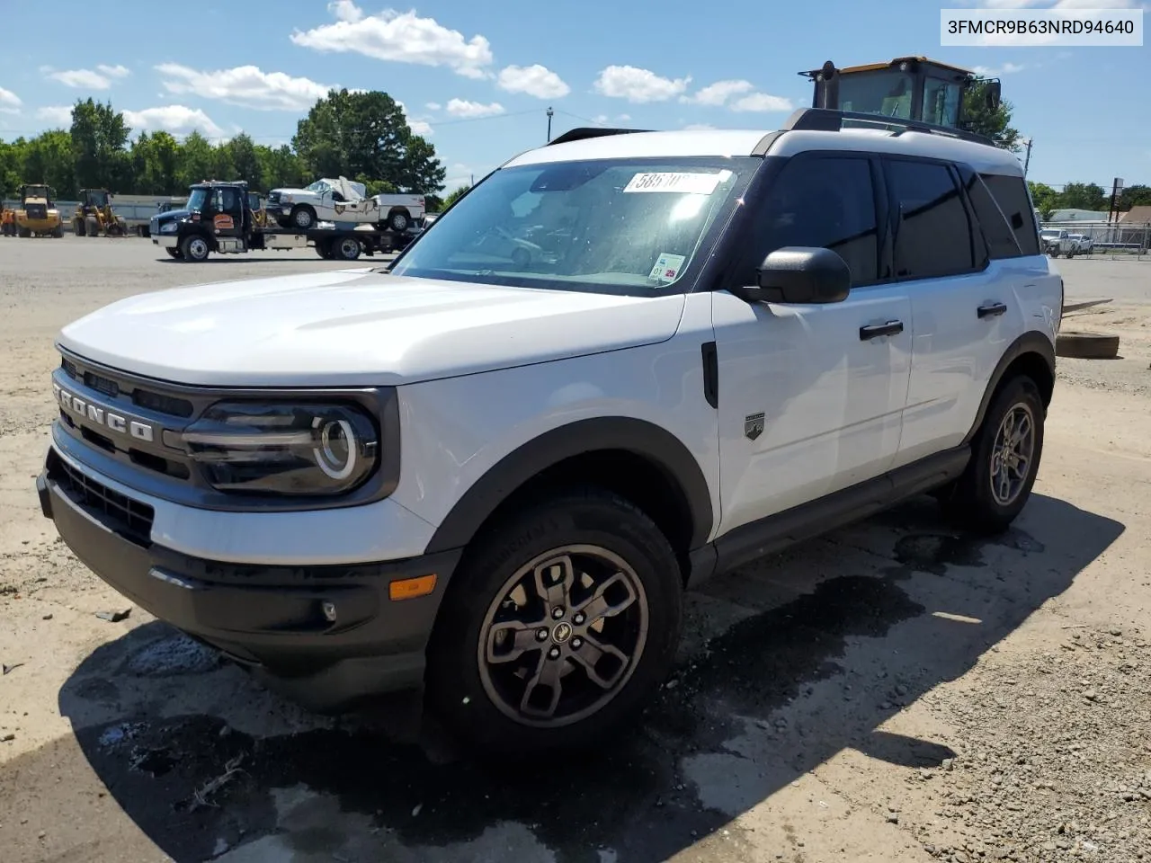 2022 Ford Bronco Sport Big Bend VIN: 3FMCR9B63NRD94640 Lot: 58530214