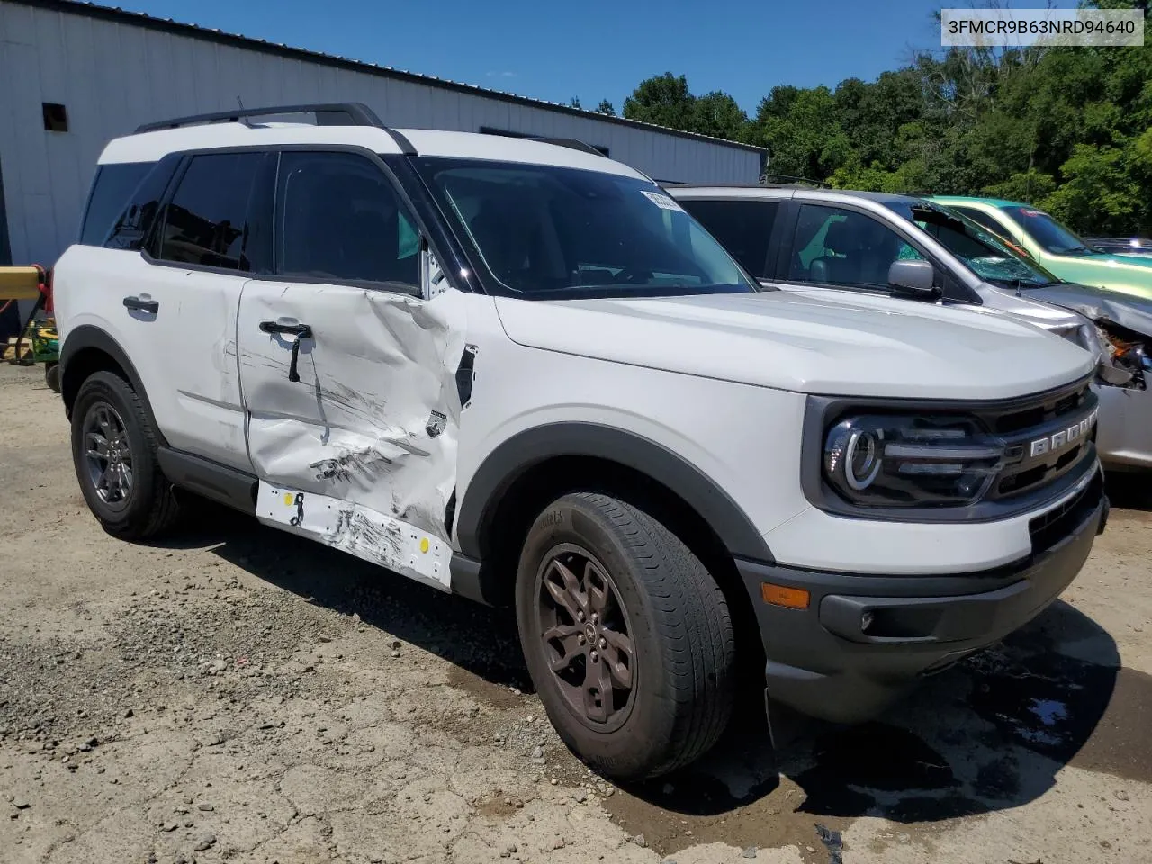 2022 Ford Bronco Sport Big Bend VIN: 3FMCR9B63NRD94640 Lot: 58530214