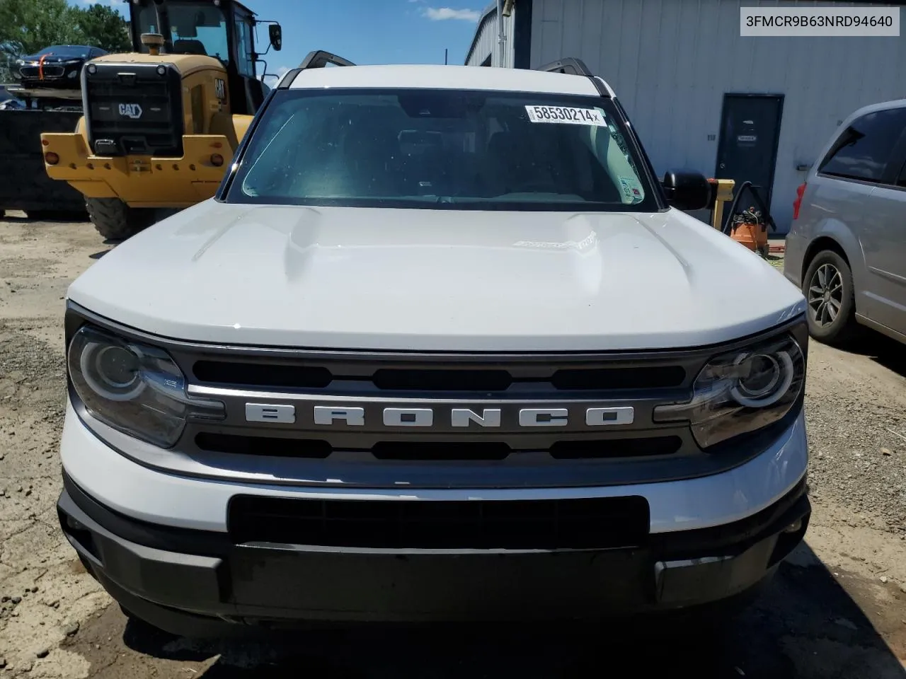 2022 Ford Bronco Sport Big Bend VIN: 3FMCR9B63NRD94640 Lot: 58530214