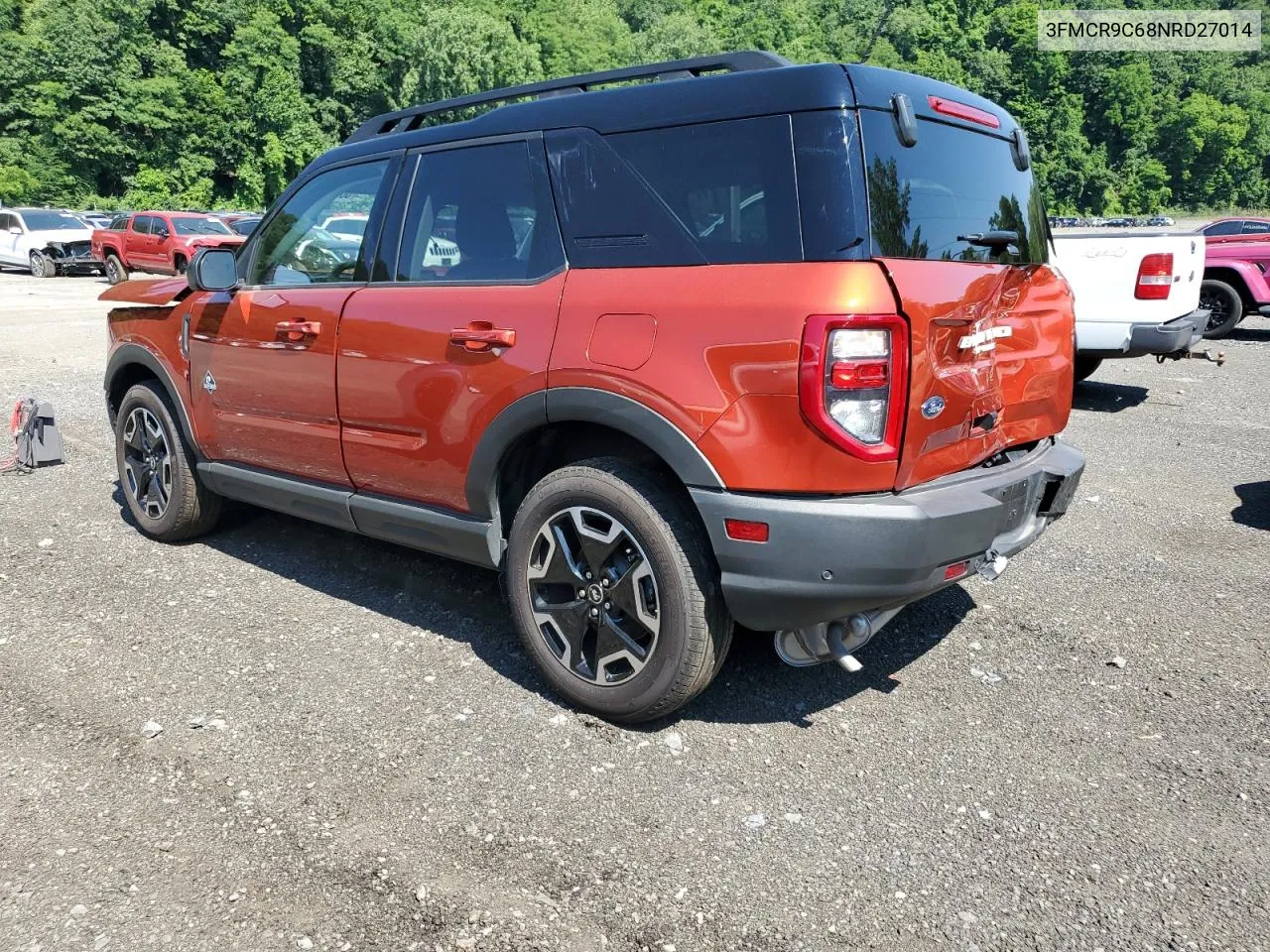 2022 Ford Bronco Sport Outer Banks VIN: 3FMCR9C68NRD27014 Lot: 60613204