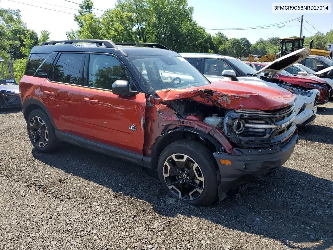 3FMCR9C68NRD27014 2022 Ford Bronco Sport Outer Banks