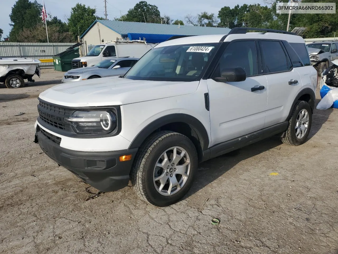 2022 Ford Bronco Sport VIN: 3FMCR9A66NRD66302 Lot: 61080424