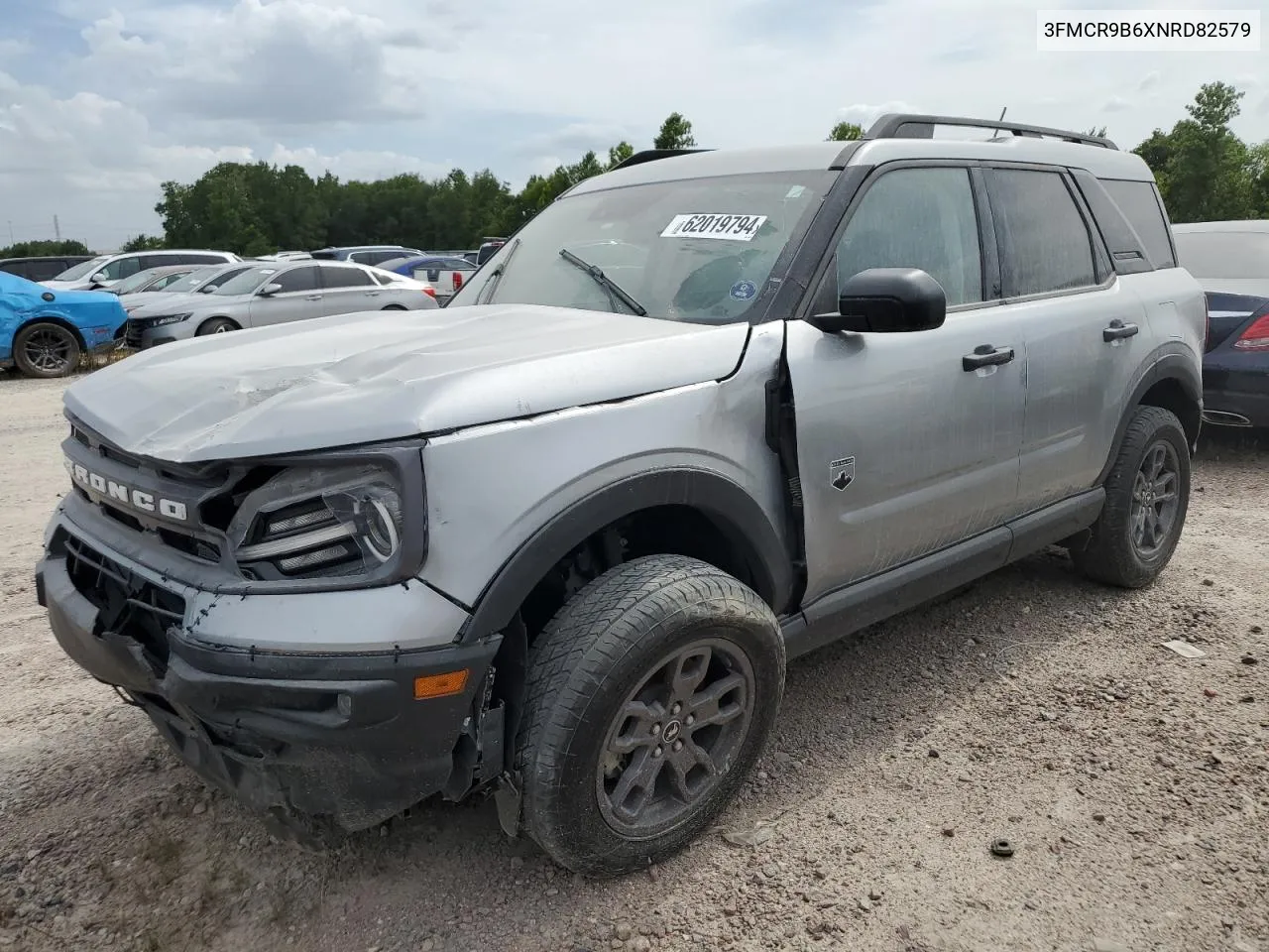 2022 Ford Bronco Sport Big Bend VIN: 3FMCR9B6XNRD82579 Lot: 62019794