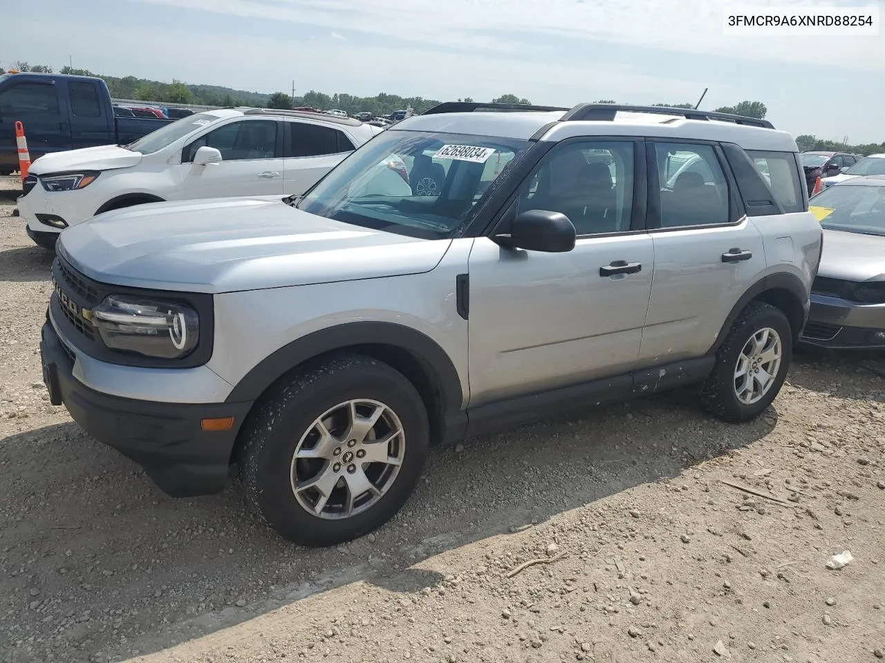 2022 Ford Bronco Sport VIN: 3FMCR9A6XNRD88254 Lot: 62698034