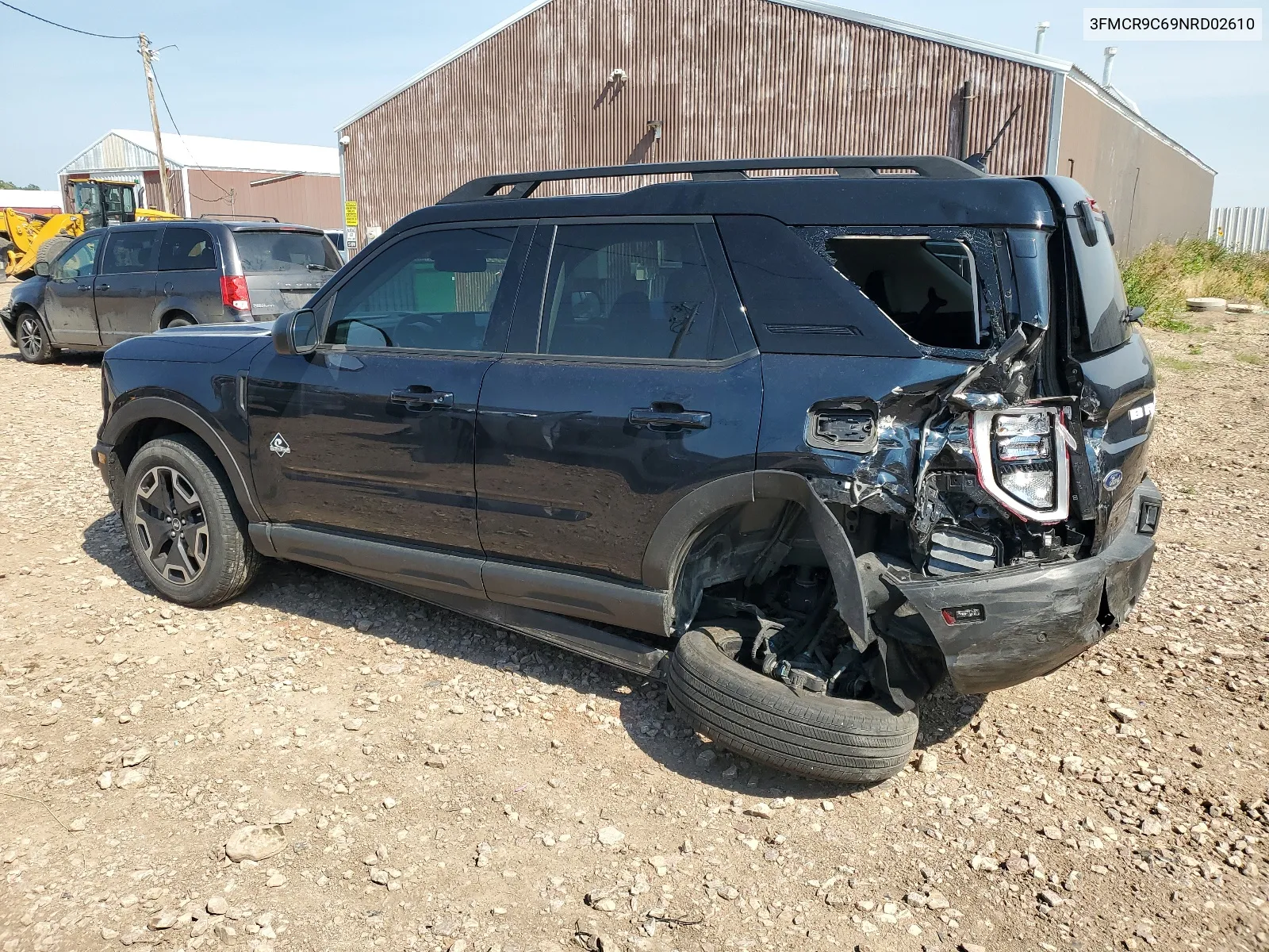 2022 Ford Bronco Sport Outer Banks VIN: 3FMCR9C69NRD02610 Lot: 63413164