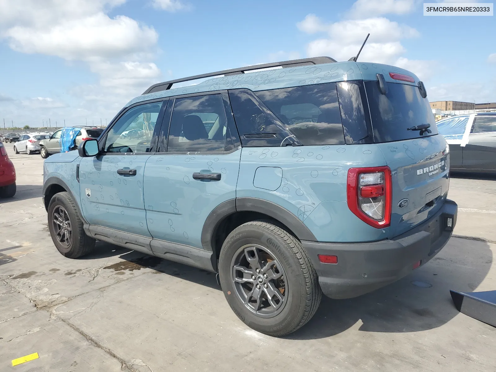 2022 Ford Bronco Sport Big Bend VIN: 3FMCR9B65NRE20333 Lot: 63907504