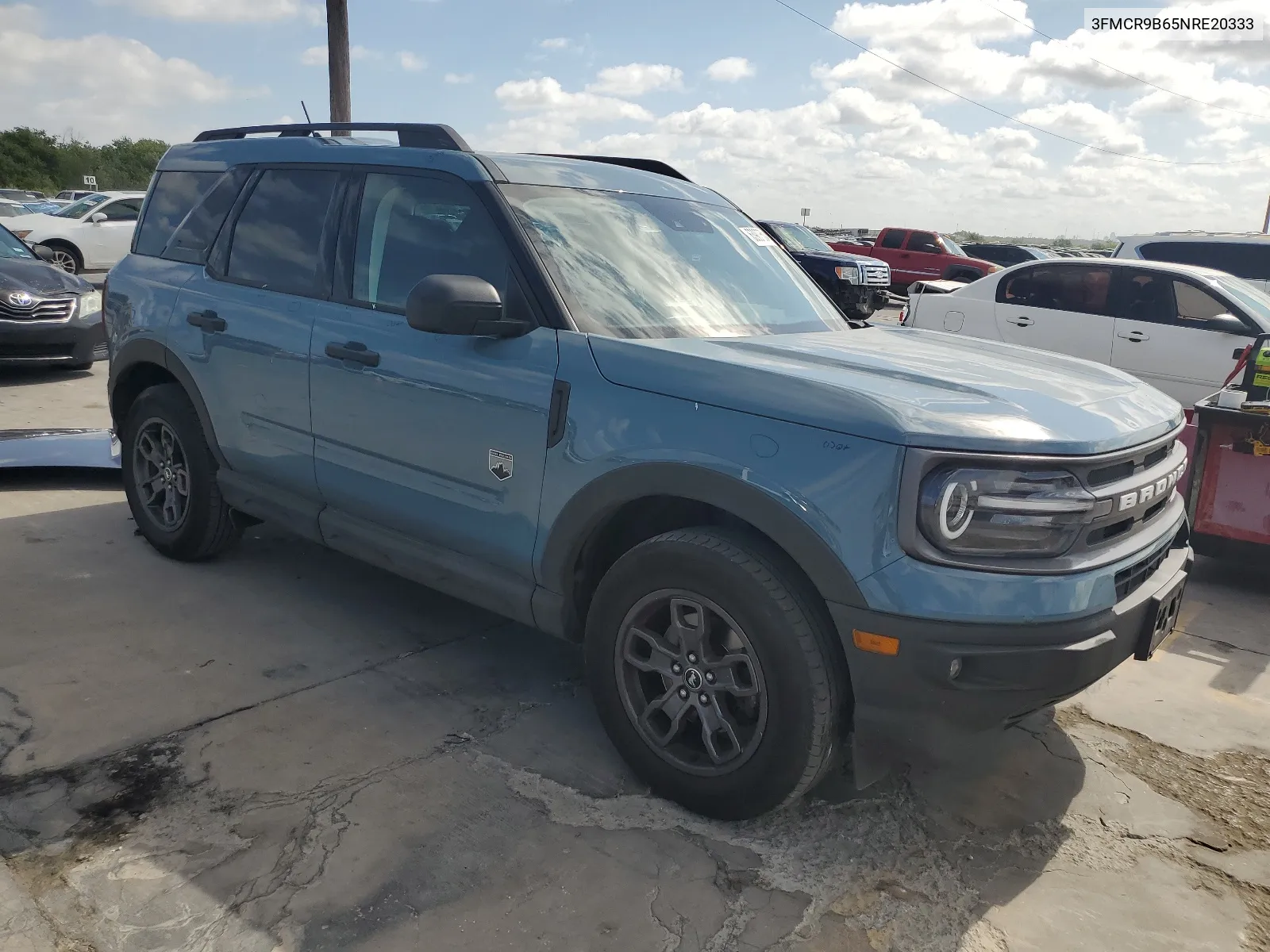 2022 Ford Bronco Sport Big Bend VIN: 3FMCR9B65NRE20333 Lot: 63907504