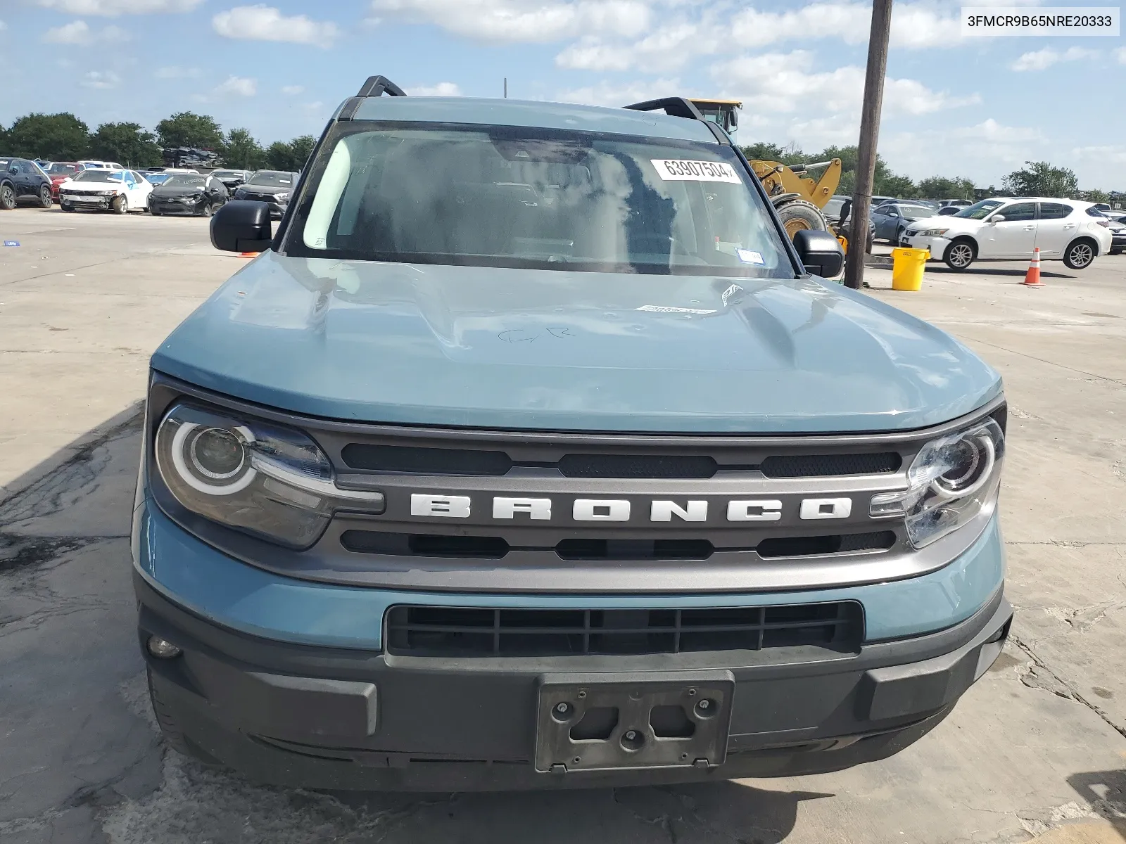 2022 Ford Bronco Sport Big Bend VIN: 3FMCR9B65NRE20333 Lot: 63907504