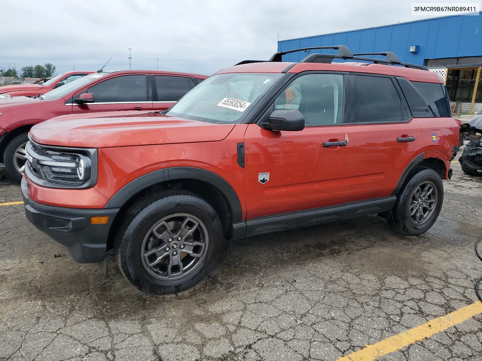 3FMCR9B67NRD89411 2022 Ford Bronco Sport Big Bend