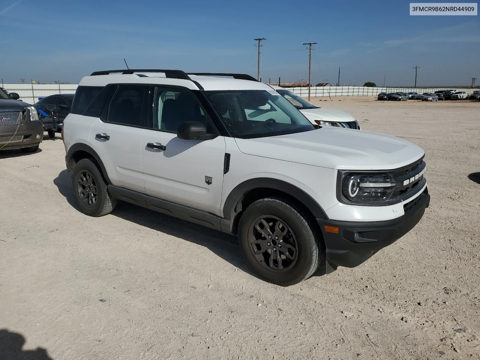 2022 Ford Bronco Sport Big Bend VIN: 3FMCR9B62NRD44909 Lot: 65800204