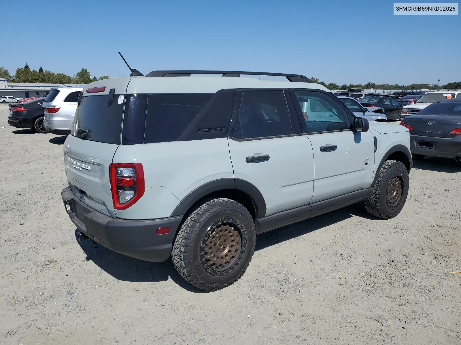 2022 Ford Bronco Sport Big Bend VIN: 3FMCR9B69NRD02026 Lot: 65815784