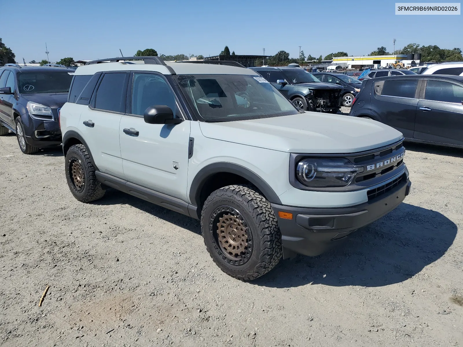 2022 Ford Bronco Sport Big Bend VIN: 3FMCR9B69NRD02026 Lot: 65815784