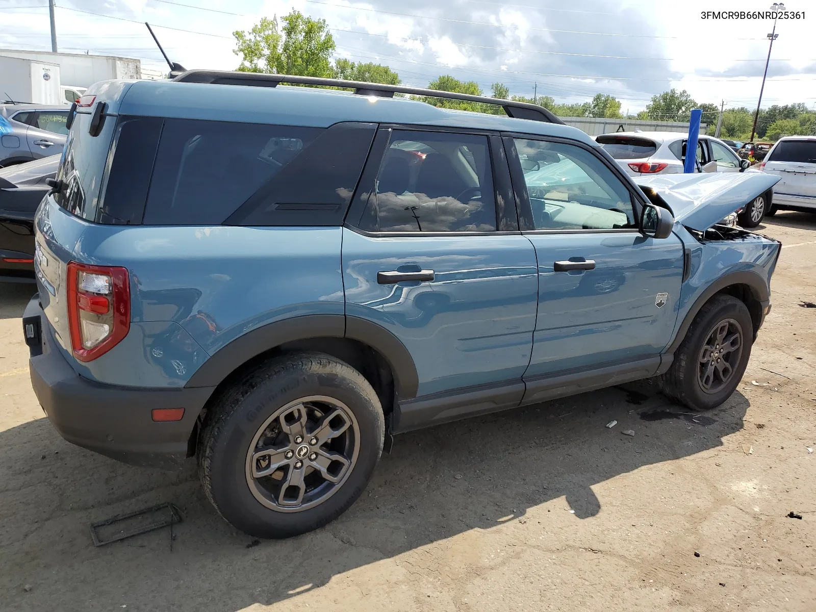 2022 Ford Bronco Sport Big Bend VIN: 3FMCR9B66NRD25361 Lot: 67169134