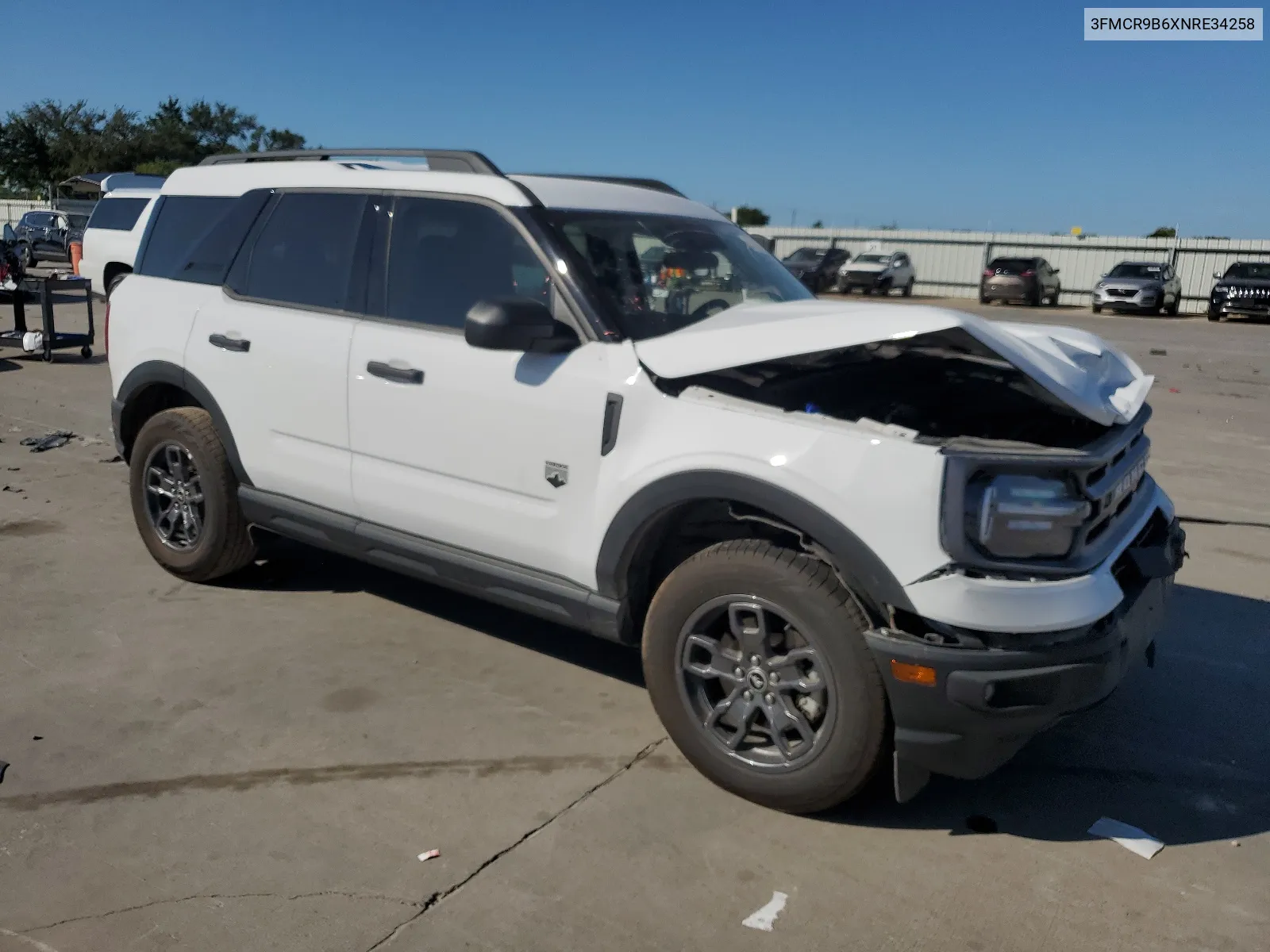 2022 Ford Bronco Sport Big Bend VIN: 3FMCR9B6XNRE34258 Lot: 67350294