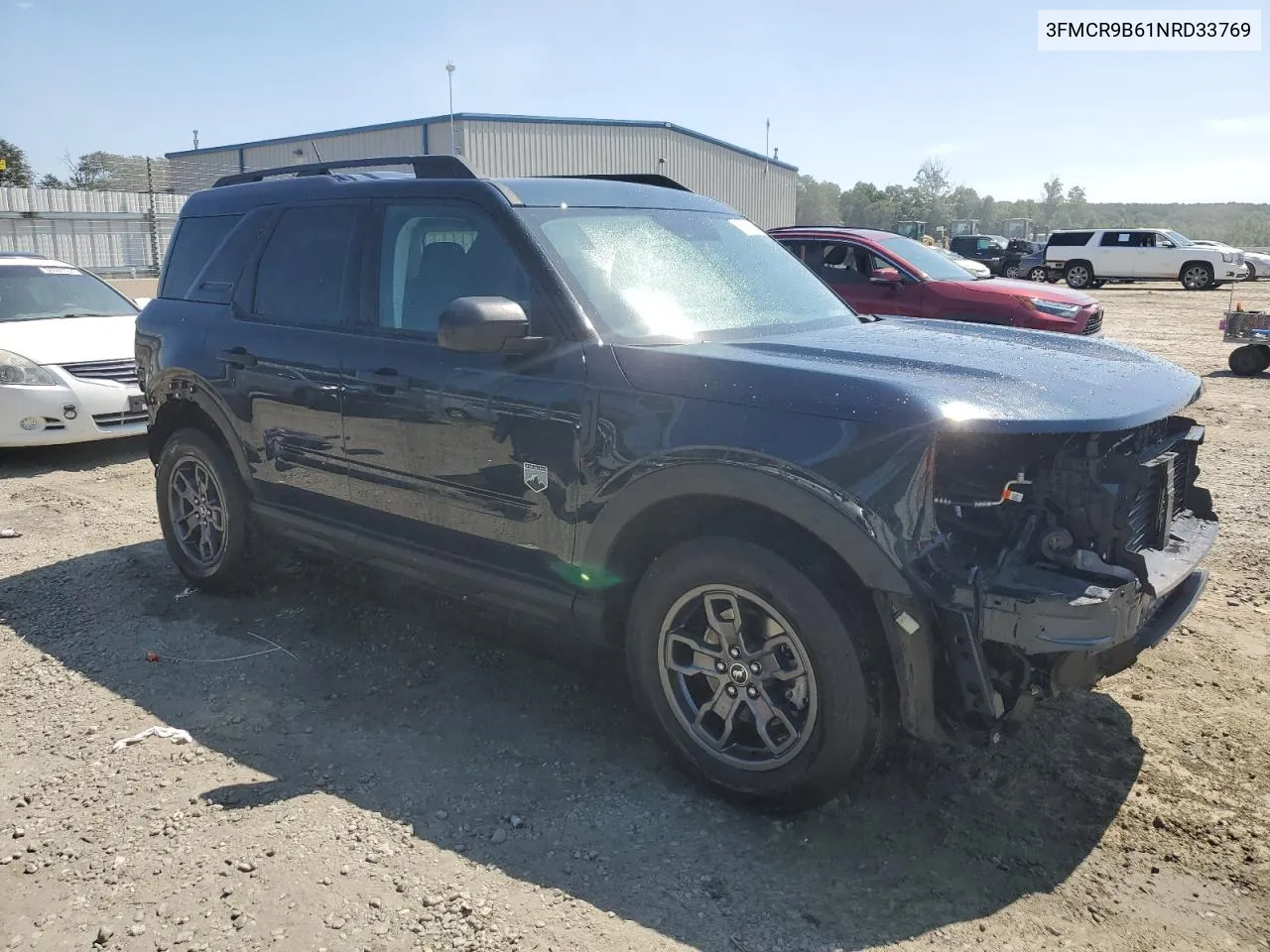 2022 Ford Bronco Sport Big Bend VIN: 3FMCR9B61NRD33769 Lot: 68001714