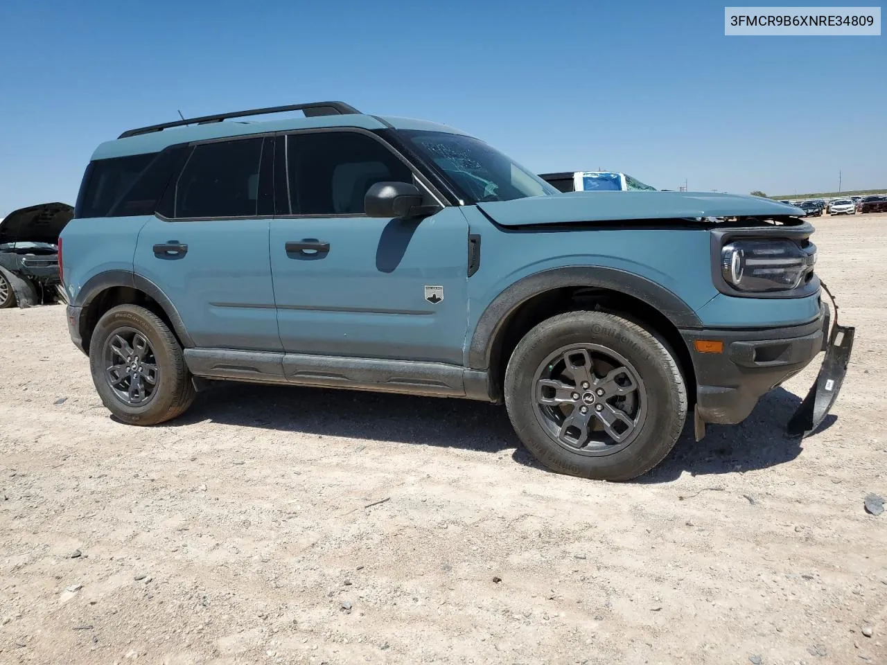 2022 Ford Bronco Sport Big Bend VIN: 3FMCR9B6XNRE34809 Lot: 68298854