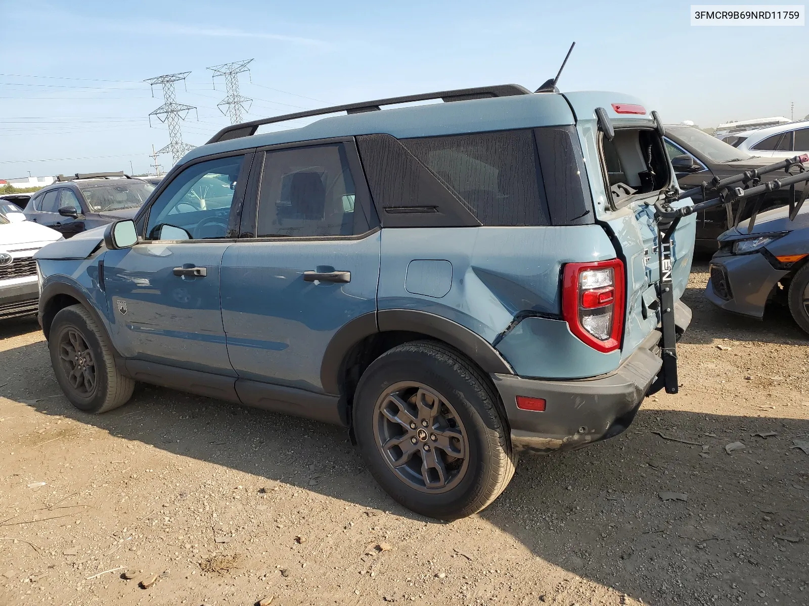 3FMCR9B69NRD11759 2022 Ford Bronco Sport Big Bend