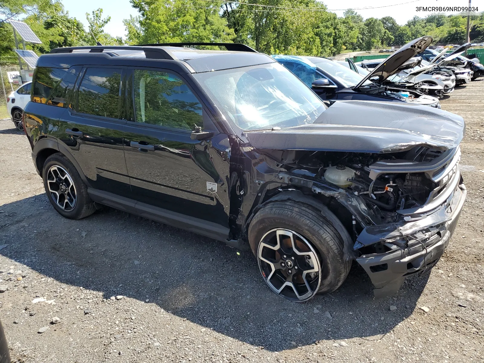 2022 Ford Bronco Sport Big Bend VIN: 3FMCR9B69NRD99034 Lot: 68842034