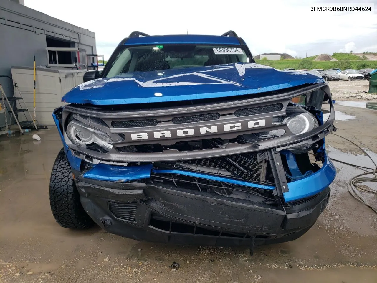 2022 Ford Bronco Sport Big Bend VIN: 3FMCR9B68NRD44624 Lot: 68996754