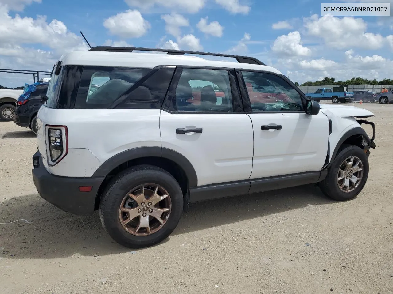 2022 Ford Bronco Sport VIN: 3FMCR9A68NRD21037 Lot: 69228254