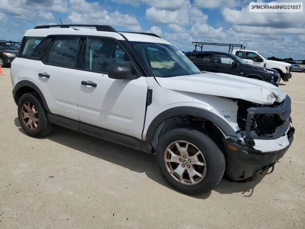 2022 Ford Bronco Sport VIN: 3FMCR9A68NRD21037 Lot: 69228254