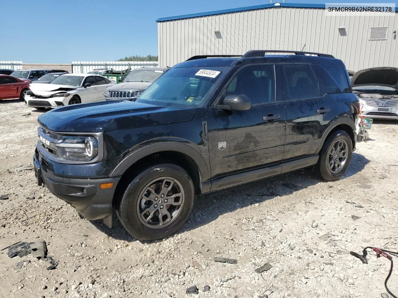 2022 Ford Bronco Sport Big Bend VIN: 3FMCR9B62NRE32178 Lot: 69844924