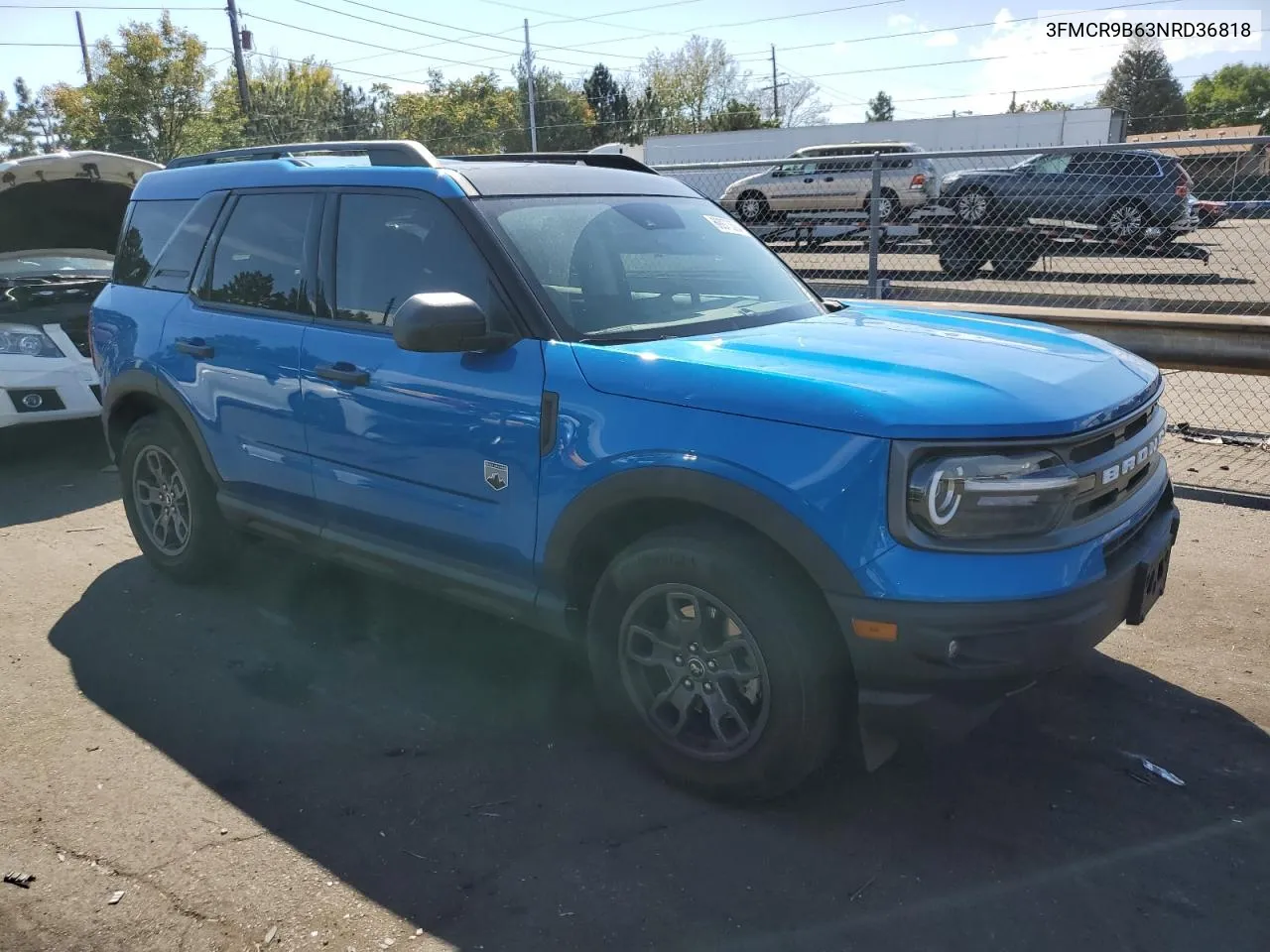 2022 Ford Bronco Sport Big Bend VIN: 3FMCR9B63NRD36818 Lot: 69973504