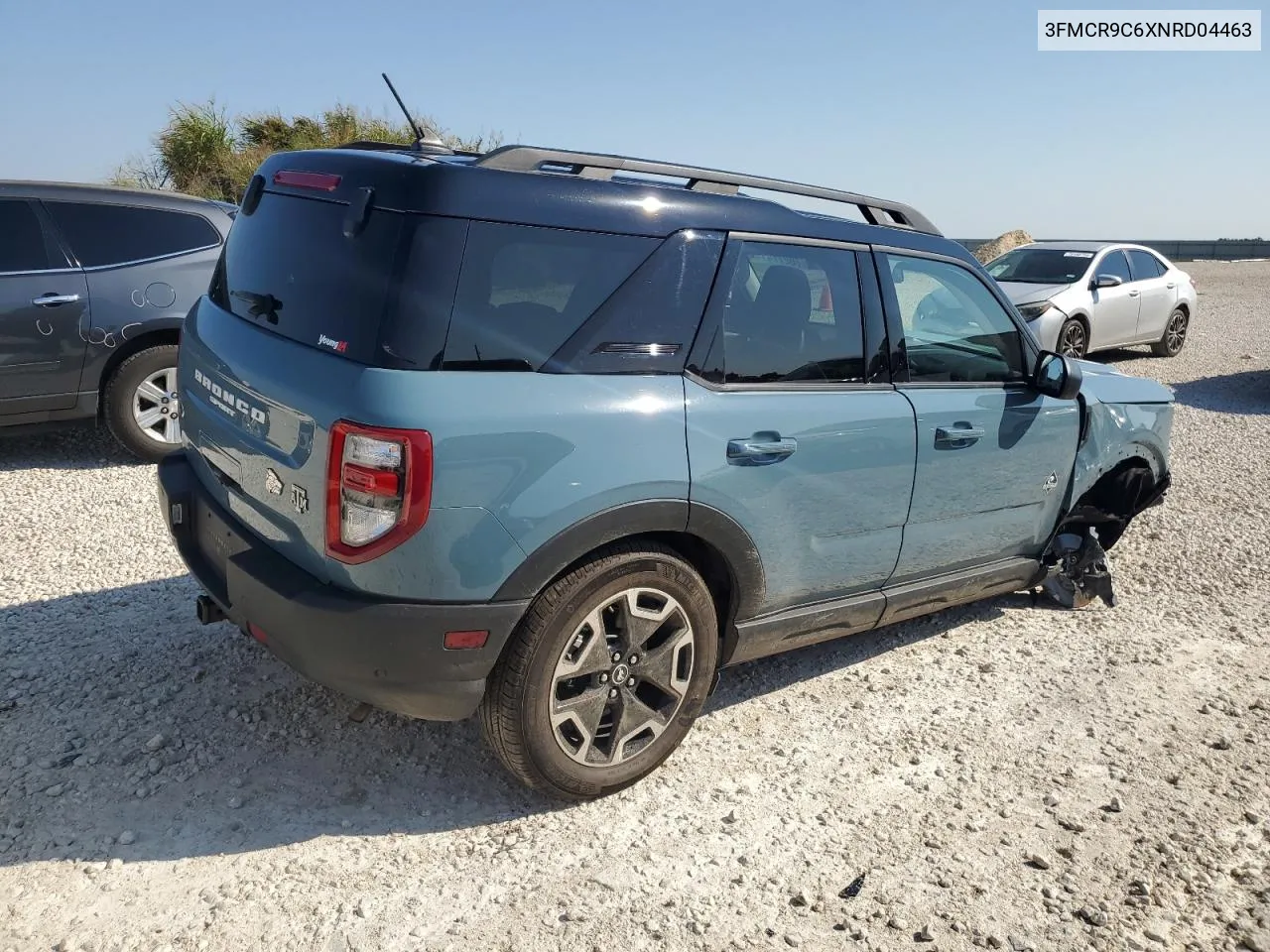 3FMCR9C6XNRD04463 2022 Ford Bronco Sport Outer Banks