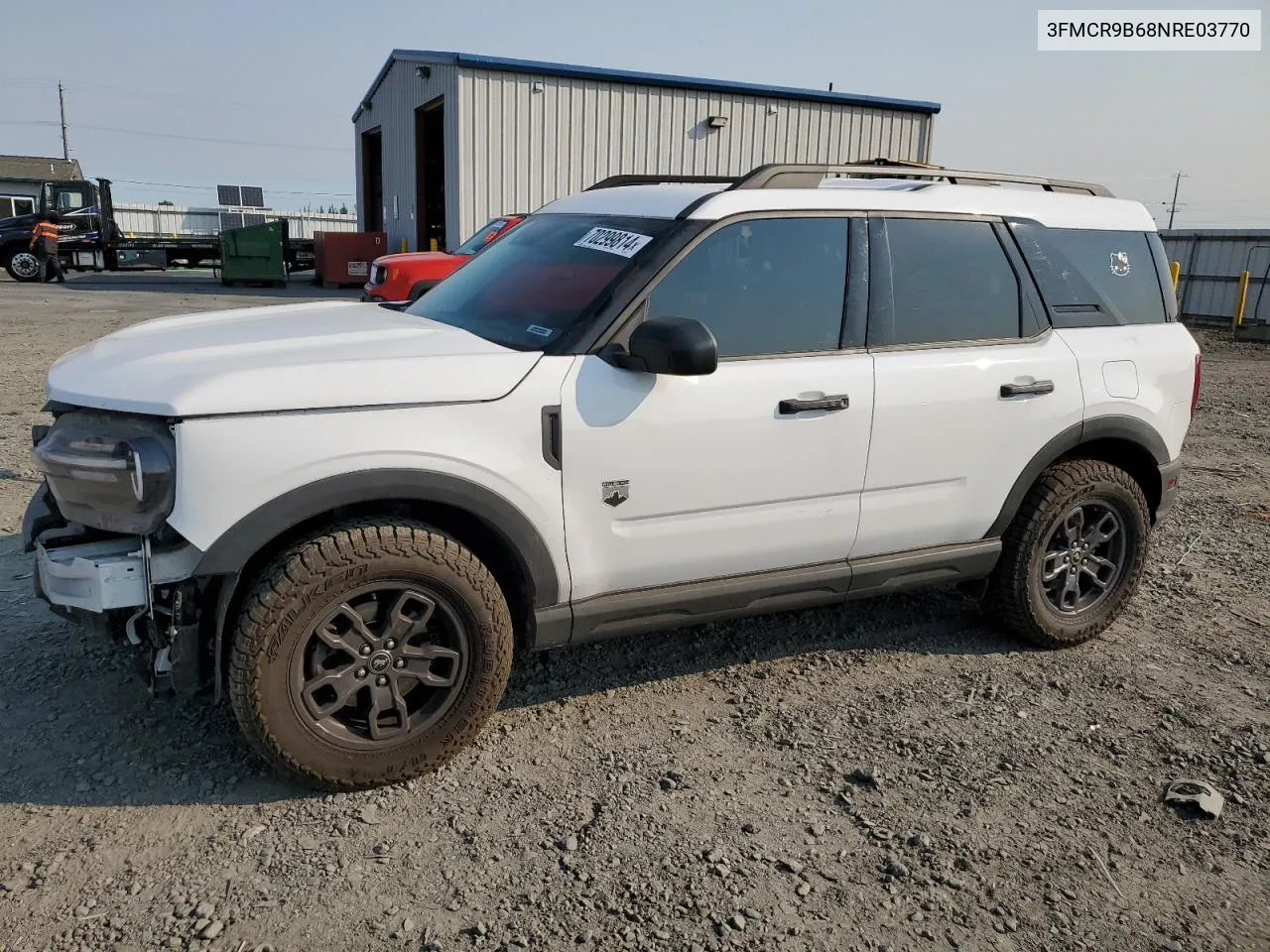 3FMCR9B68NRE03770 2022 Ford Bronco Sport Big Bend