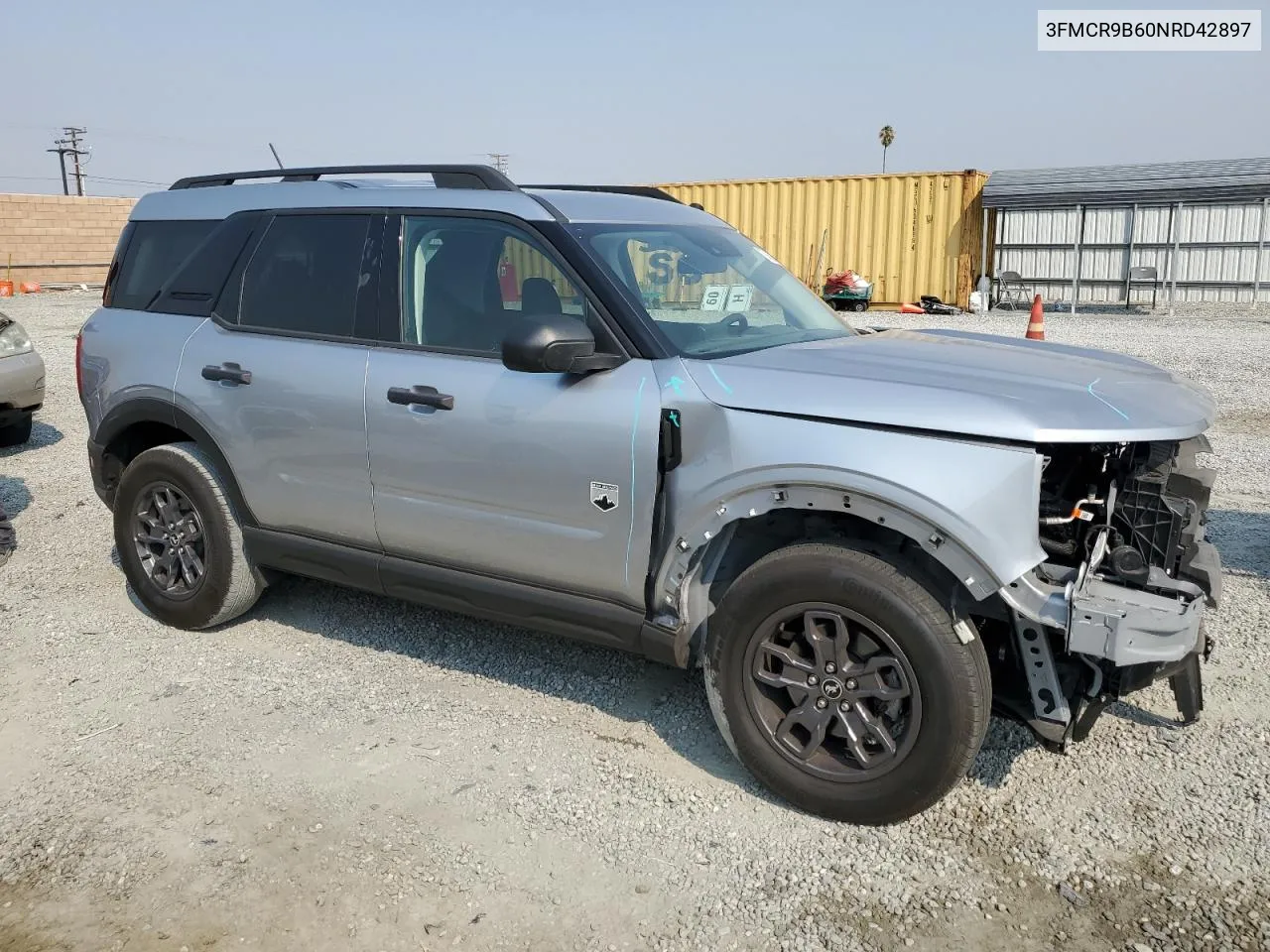 2022 Ford Bronco Sport Big Bend VIN: 3FMCR9B60NRD42897 Lot: 70452984