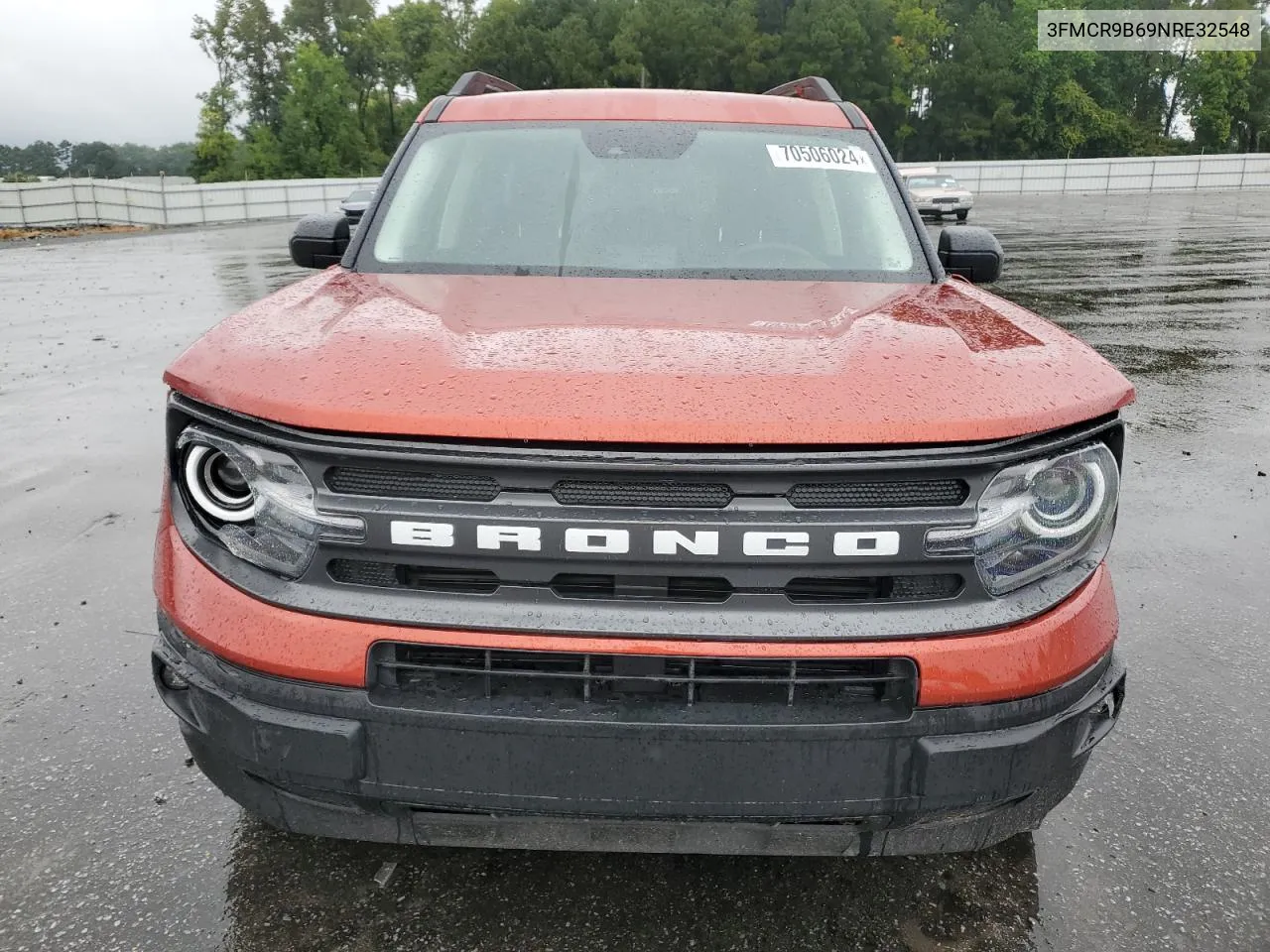 2022 Ford Bronco Sport Big Bend VIN: 3FMCR9B69NRE32548 Lot: 70506024