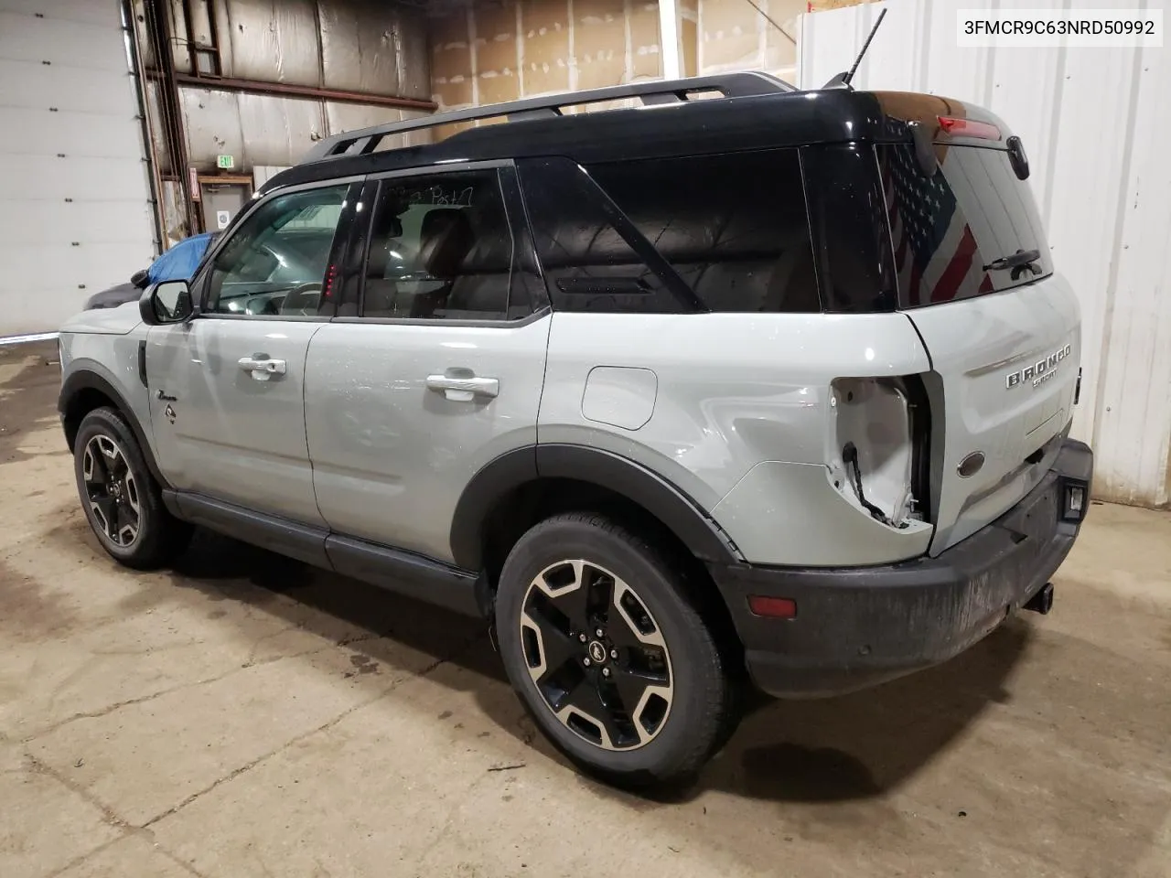 2022 Ford Bronco Sport Outer Banks VIN: 3FMCR9C63NRD50992 Lot: 70790034