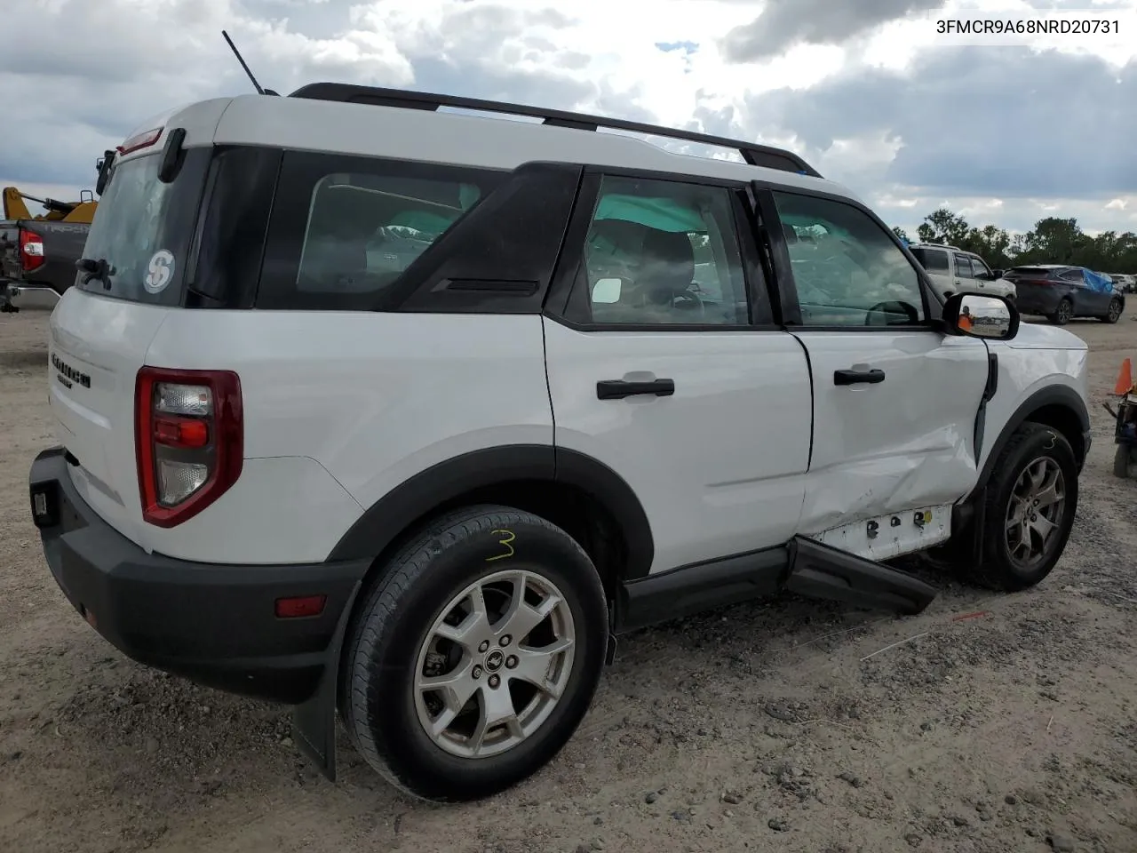 2022 Ford Bronco Sport VIN: 3FMCR9A68NRD20731 Lot: 70874004