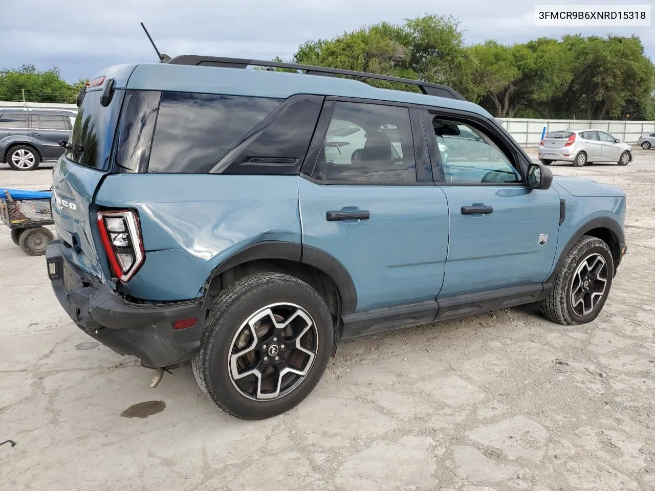 2022 Ford Bronco Sport Big Bend VIN: 3FMCR9B6XNRD15318 Lot: 70967604