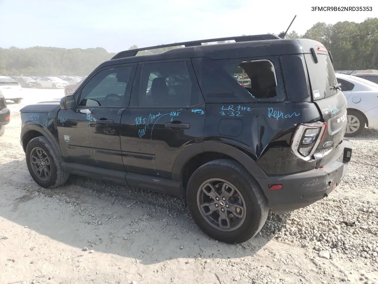 2022 Ford Bronco Sport Big Bend VIN: 3FMCR9B62NRD35353 Lot: 70978814