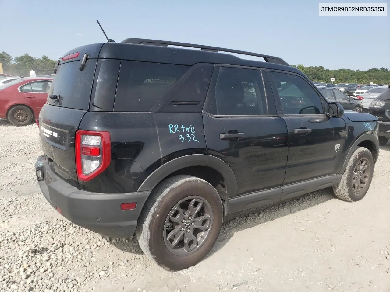 2022 Ford Bronco Sport Big Bend VIN: 3FMCR9B62NRD35353 Lot: 70978814