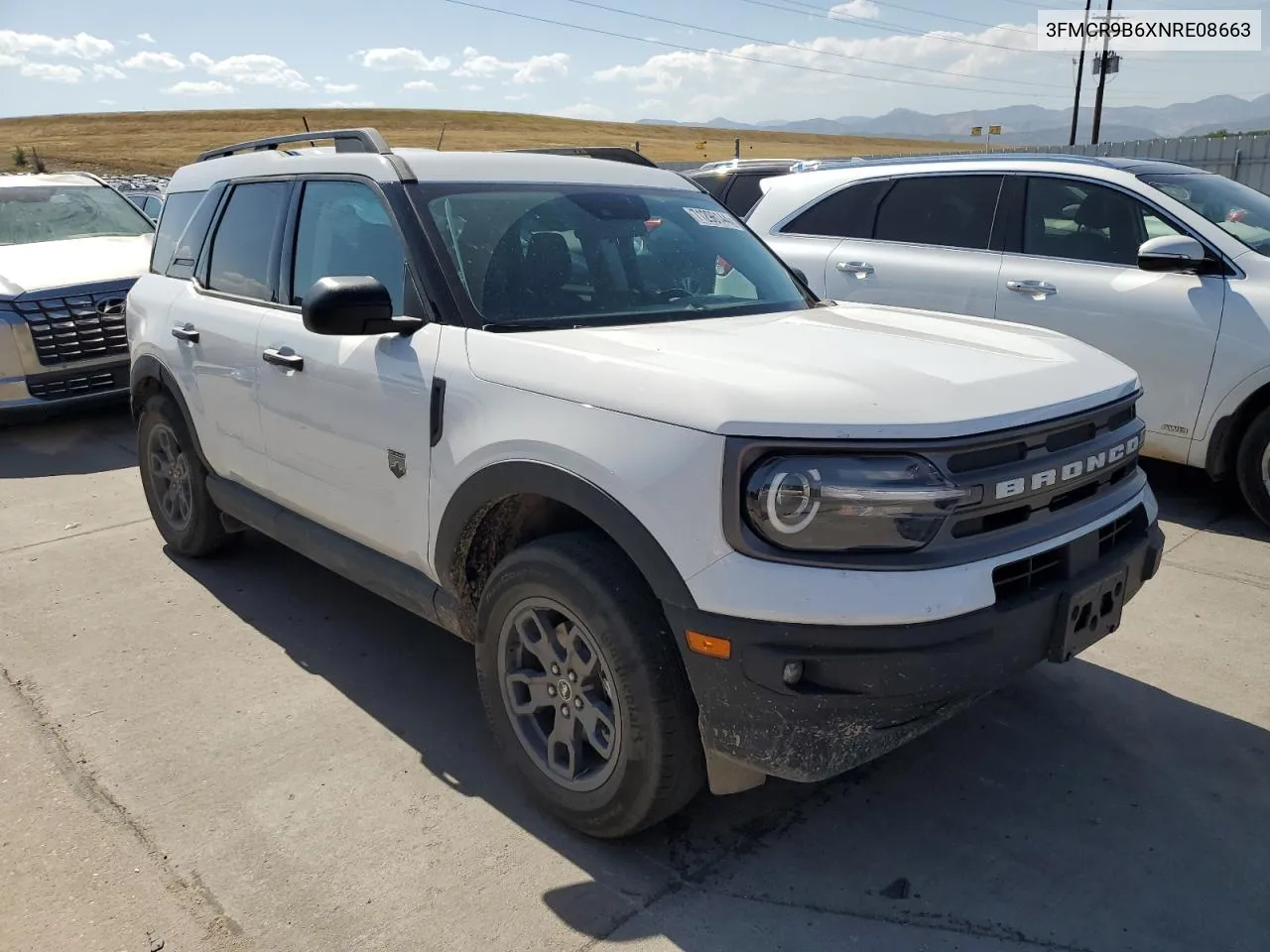 2022 Ford Bronco Sport Big Bend VIN: 3FMCR9B6XNRE08663 Lot: 71296144