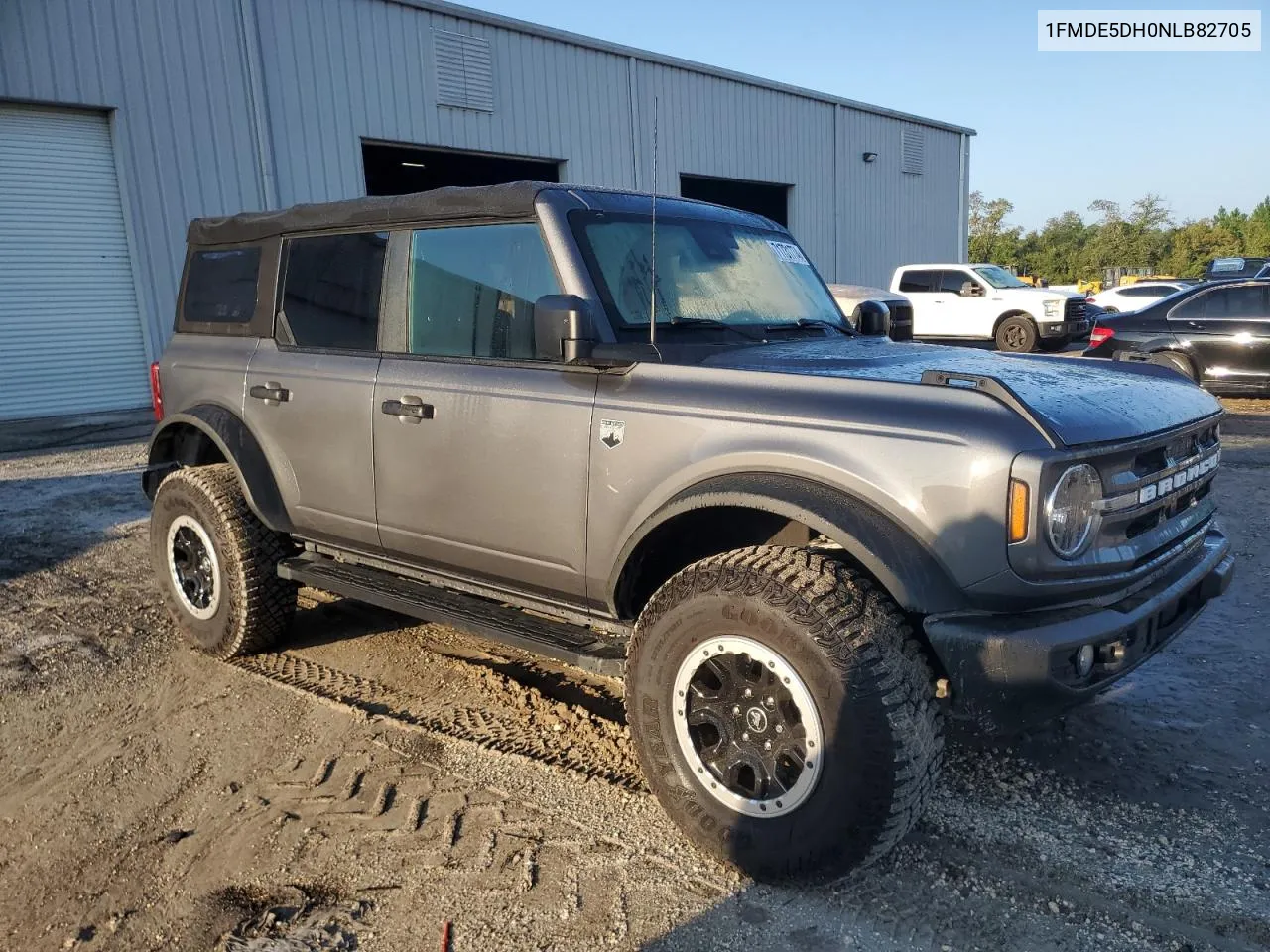 2022 Ford Bronco Base VIN: 1FMDE5DH0NLB82705 Lot: 71731774