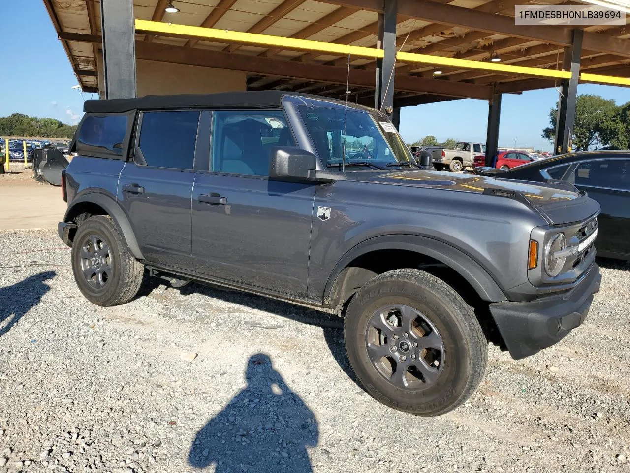 2022 Ford Bronco Base VIN: 1FMDE5BH0NLB39694 Lot: 72355564