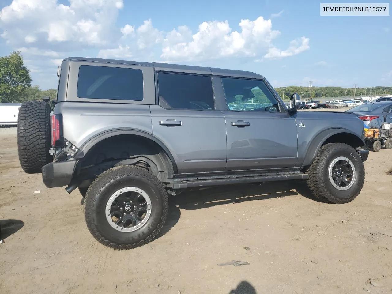 2022 Ford Bronco Base VIN: 1FMDE5DH2NLB13577 Lot: 72508054