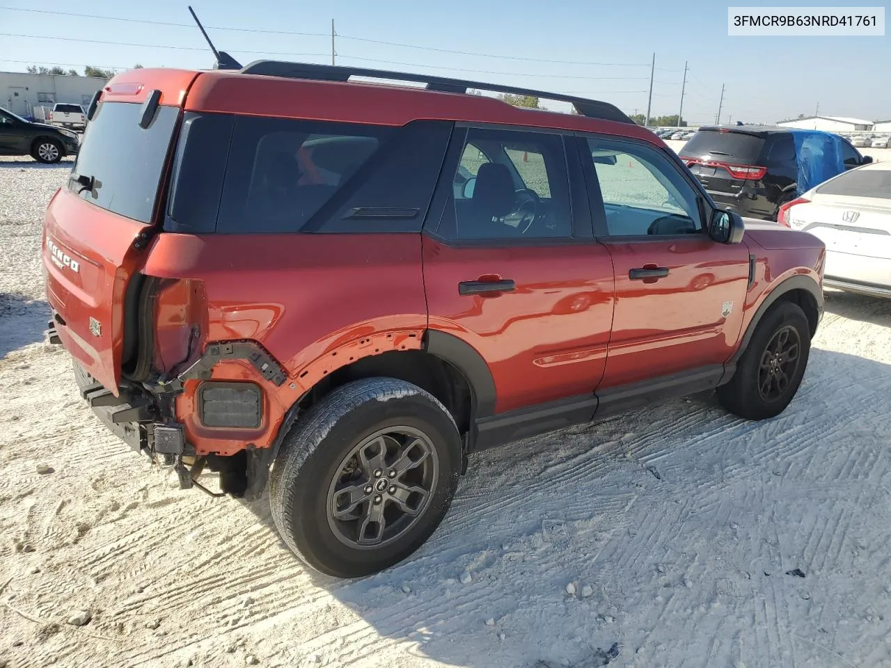 2022 Ford Bronco Sport Big Bend VIN: 3FMCR9B63NRD41761 Lot: 72686924