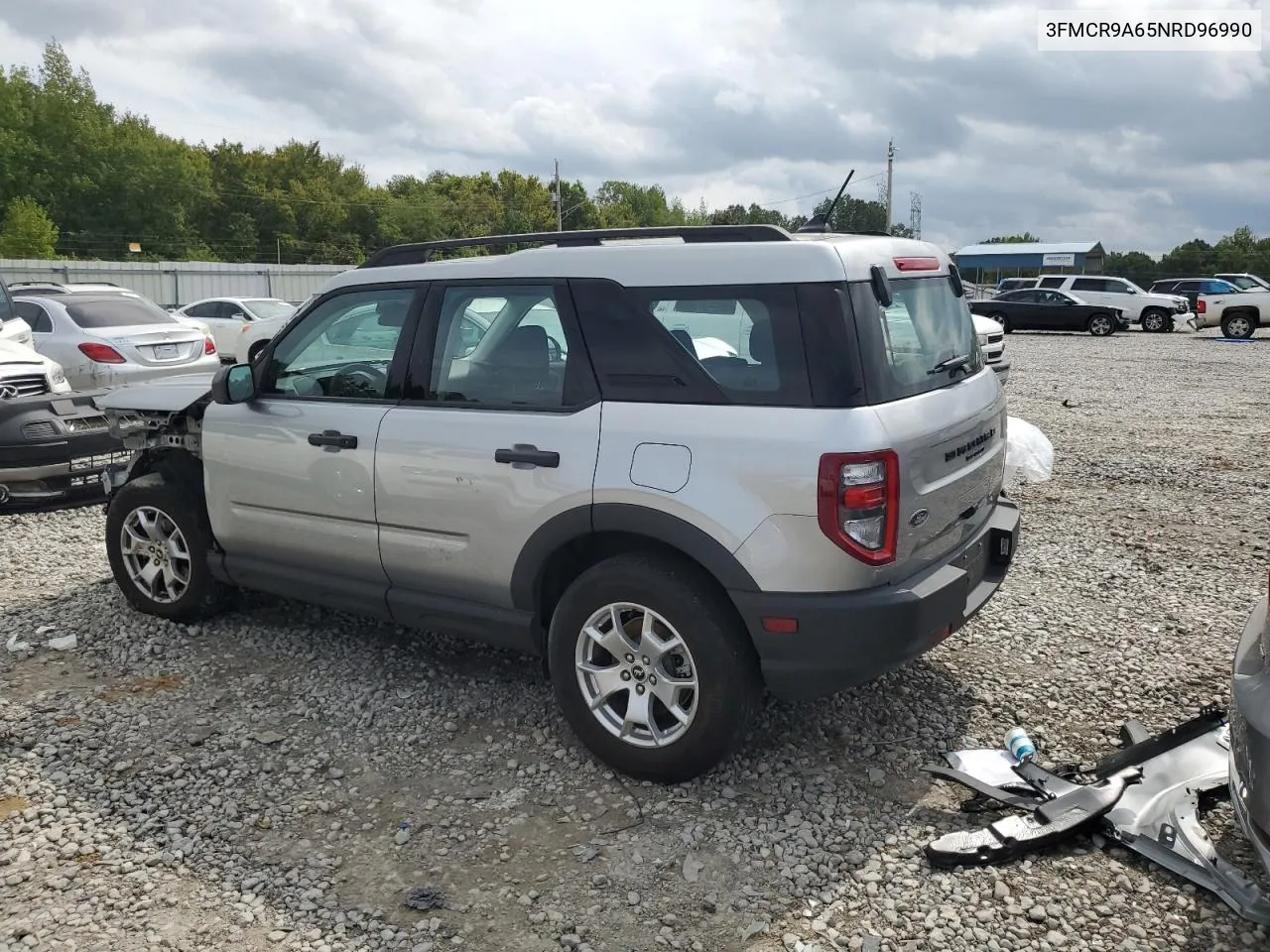 2022 Ford Bronco Sport VIN: 3FMCR9A65NRD96990 Lot: 72718854