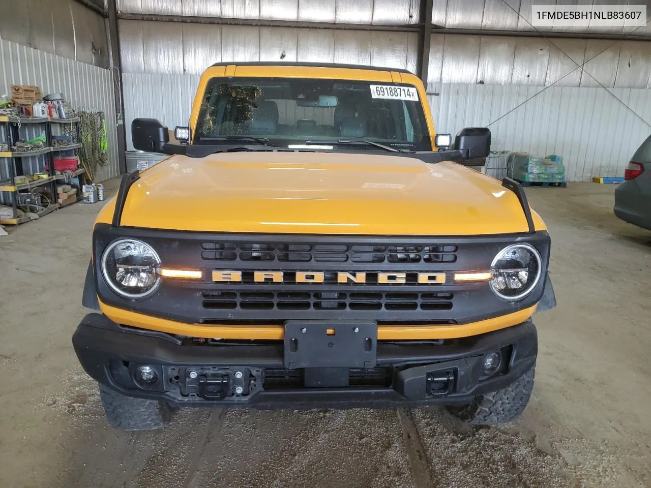 2022 Ford Bronco Base VIN: 1FMDE5BH1NLB83607 Lot: 72751914