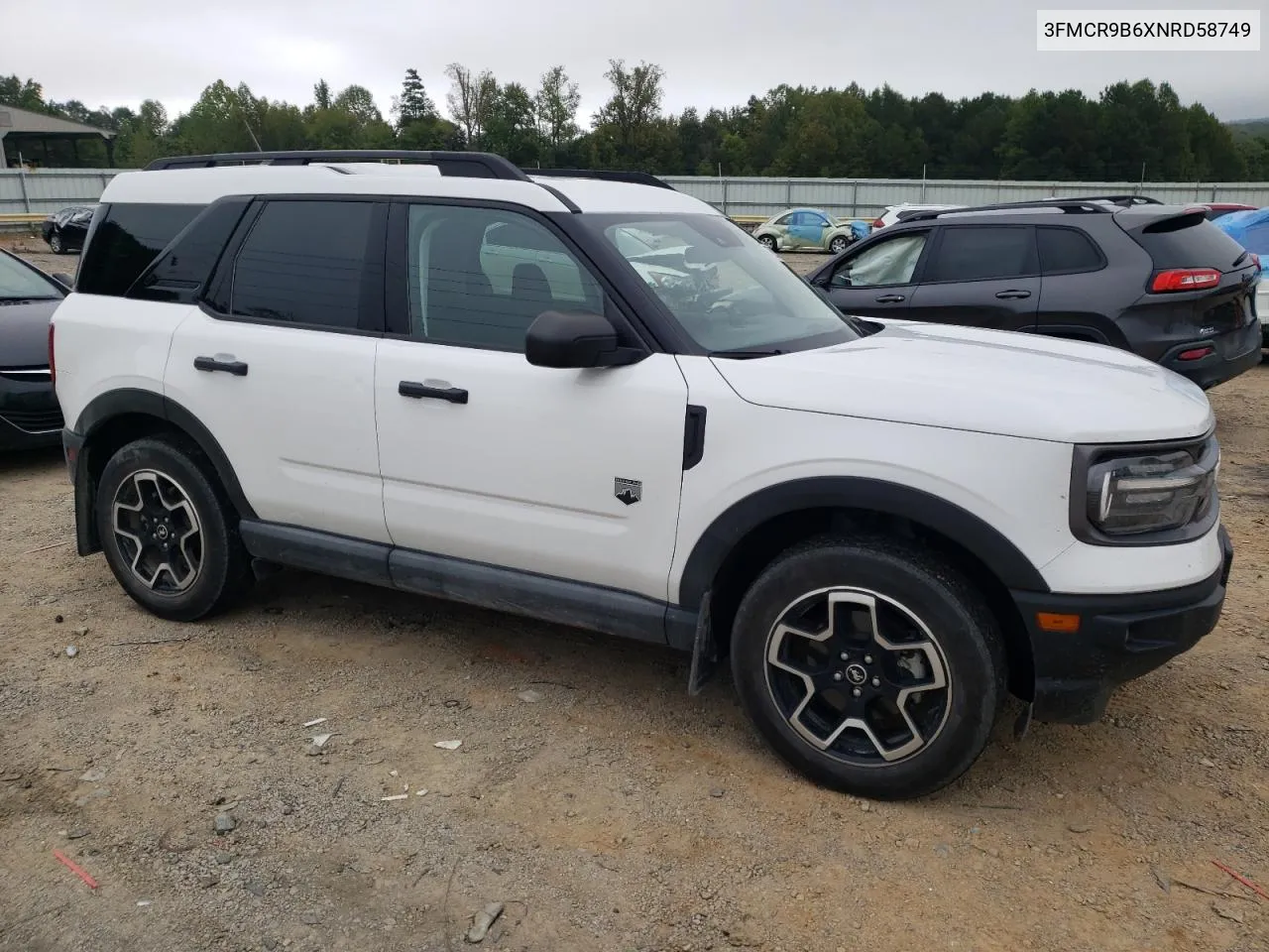 2022 Ford Bronco Sport Big Bend VIN: 3FMCR9B6XNRD58749 Lot: 72892344