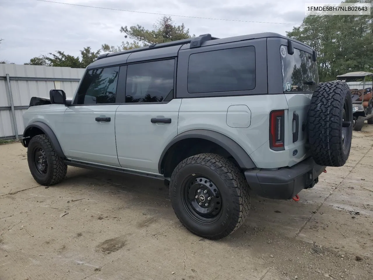 2022 Ford Bronco Base VIN: 1FMDE5BH7NLB02643 Lot: 72924854