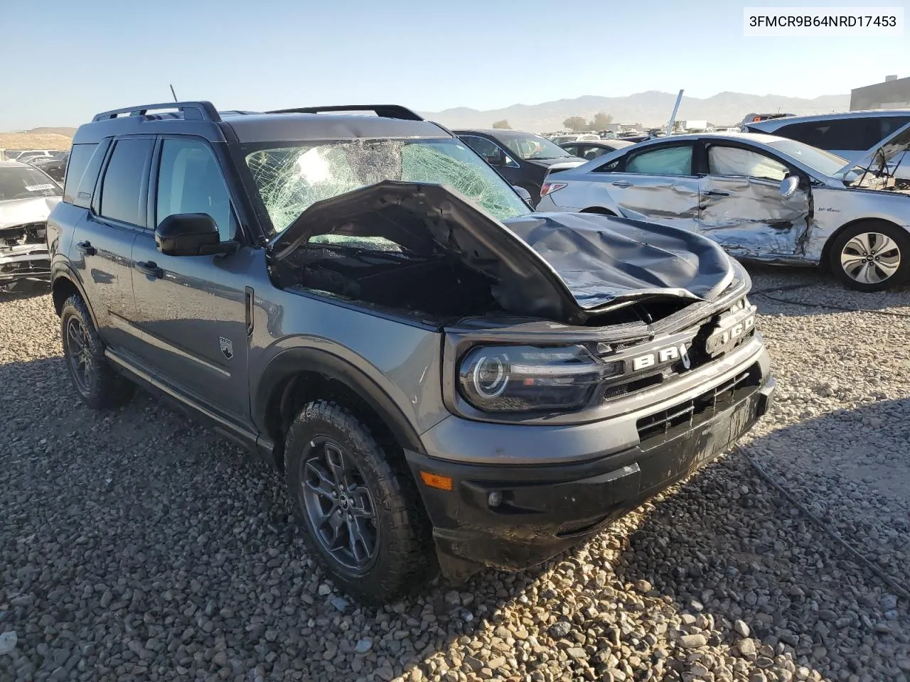 2022 Ford Bronco Sport Big Bend VIN: 3FMCR9B64NRD17453 Lot: 73041244